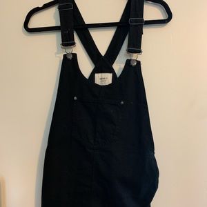 Black skirted overall